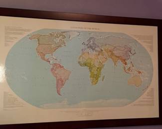 191 CountriesofTheWorldALargeFormatWallArt