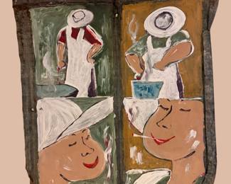 Leonard Jones Mixed Media Art
