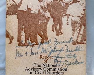 Rare Book The National Advisory Commission on Civil Disorders