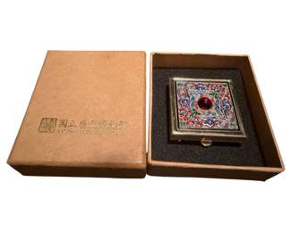 NATIONAL MUSEUM OF HISTORY ORNATE PILL BOX