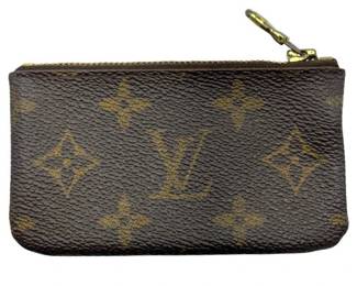Louis Vuitton Monogram Canvas Key Pouch (Cles)