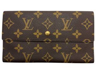 Louis Vuitton Monogram Canvas Continental Long Wallet