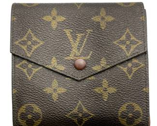 Louis Vuitton Monogram Canvas Envelope Wallet