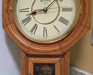 BKB009 - Vintage Pendulum Wall Clock