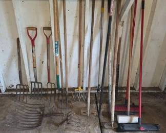 BKB112 - Assorted Lawn and Gardening Tools