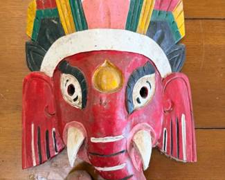 BKB133 - Hindu Deity Ganesha Mask