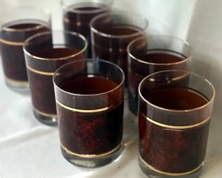 BKB039 - Vintage Culver Glasses