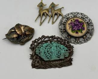 BKB225 - Collection of Pins (Including Silver)