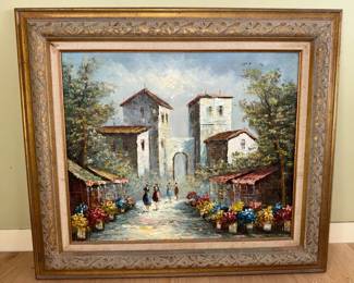 BKB013 - Framed Authentic Randoni Painting