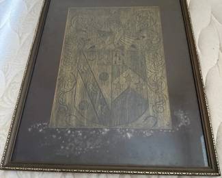 BKB222 - Framed European Style Art