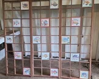 BKB085 - Vintage Room Divider