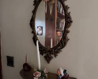 Syrocco console and mirror