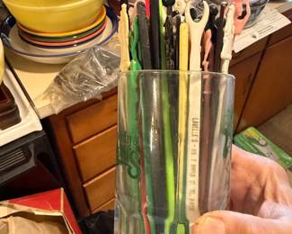 Swizzles and barware