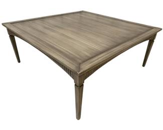 3043 - Alden Home Elliott Cocktail Table, Grey (Description): 20 x 48 x 48