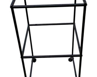 965 - Metal Stand 31 x 15 x 14.5 (Description): no glass