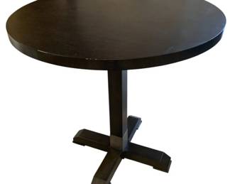3568 - Alden Home Charcoal Counter Table (Description): 36 x 37