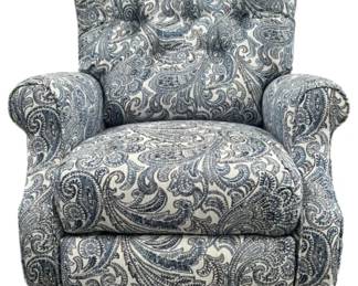 8009 - Lane Paisley Upholstered Arm Chair