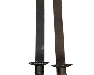 7070 - Chelsea House Pair Wall Candleholders 30"