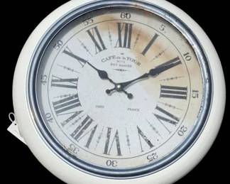 953 - Wall Clock 16" (Description): Item is direct from manufacturer, untested, no guarantee