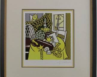 9033 - Cape Cod Print by Roy Lichtenstein (Description): 15 X 16
