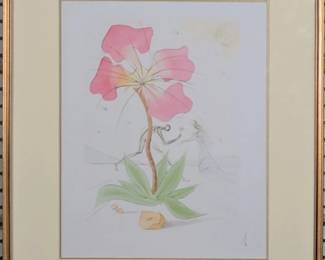 9077 - Reuben Tribe Giclee by Salvador Dali (Description): 22 X 18.5