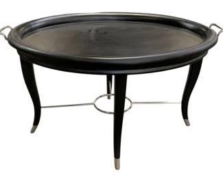 151 - Alden Parkes Chantal Cocktail Table (Description): 18 x 26 x 40.75