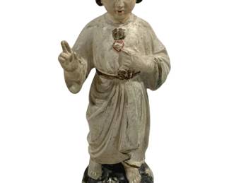 6153 - Plaster Religious Statue 14" Tall