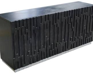 112 - Coast to Coast Keanu 4 Door Credenza (Description): 32 x 70 x 18