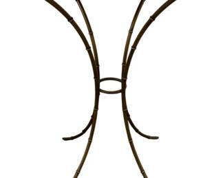 282 - Chelsea House Bamboo Motif Accent Table (Description): 28 x 16 x 16