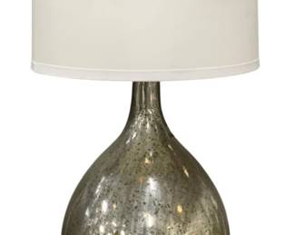 373 - John Richard Mercury Glass Table Lamp 35" (Description): Item is direct from manufacturer, untested, no guarantee