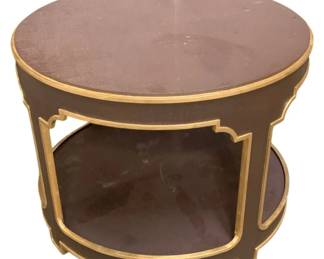 321 - Chelsea House Yangon Round Coffee Table (Description): 30 x 40
