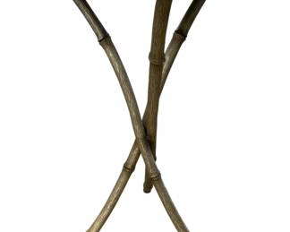 9 - Alden Home Twisted Bamboo Table 25 x 18