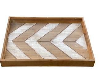 920 - Wood Tray 2 x 18 x 13.5
