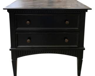 156 - Alden Parkes Elliott 2 Drawer Chest (Description): 32.5 x 32 x 20