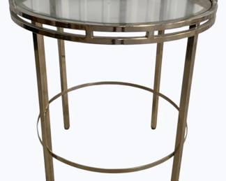 3089 - Alden Parkes Spencer End Table (Description): 25 x 24