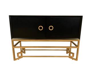 3151 - Chelsea House Decker Cabinet in Black (Description): 32 x 46 x 16