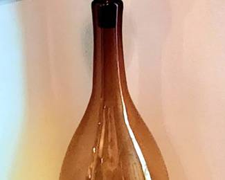 A wonderful Blenko floor decanter