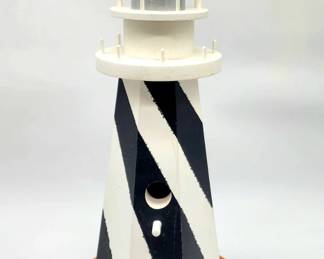 Hand crafted Ayden NC lighthouse birdhouse nice