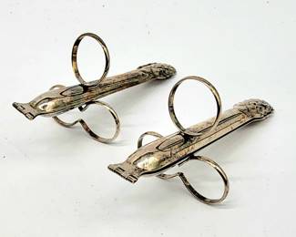 sweet silverplated asparagus tongs
