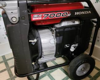a Honda 7000 is genreator converer in mint condition