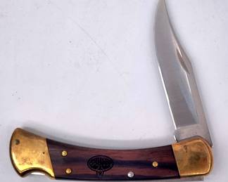 Buck 110 w sheath.