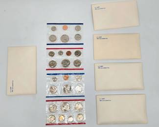 many uncirculated coin sets