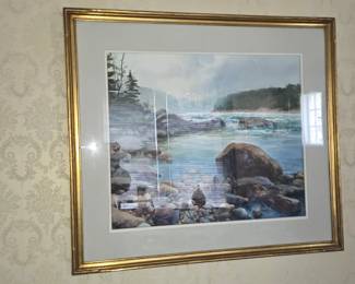 Lou Bonamarte original watercolor