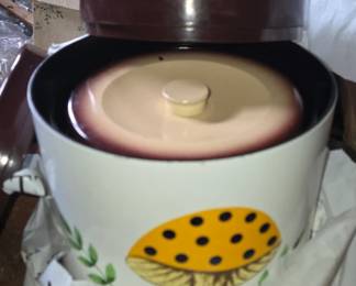 mushroom canister set