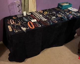 Lots of costume jewelry