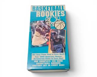 1995-96 Basketball Rookies collectible box