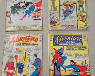 Vintage SUPERMAN and Superboy comics