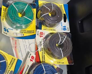 Automobile wire