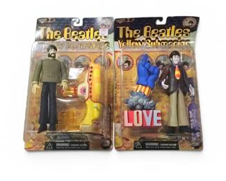 McFarlane Beatles carded