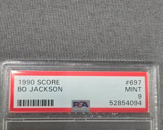 1990 Score Bo Jackson two-sport card